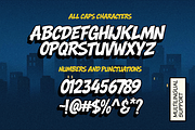 Hero Bump - Comic Display Font, a Handwritten Font by figuree studio (Thumbnail 5 of 7)