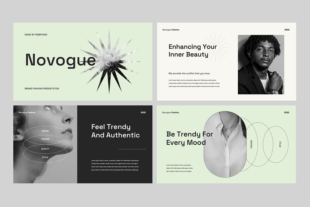 NOVOGUE - Powerpoint Template, a Presentation Template by rgbryand