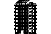 Solar Panel Building Silhouette, a Technology Illustration by balal (Thumbnail 7 of 13)