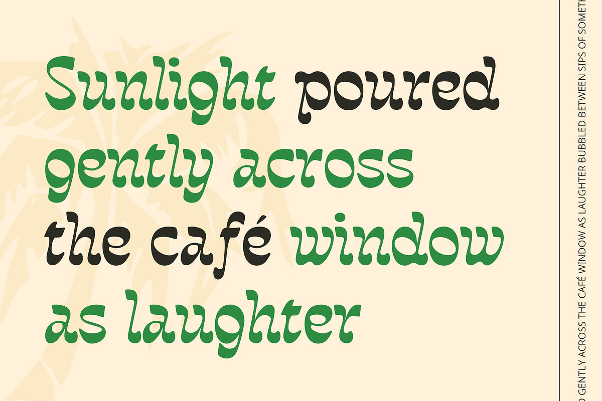 CS Flare Drawn, a Sans Serif Font by Craft Supply Co. (Photo 3 of 8)