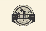 Vintage Coffee logos, a Branding & Logo Template by Ismael Hossain (Thumbnail 7 of 7)