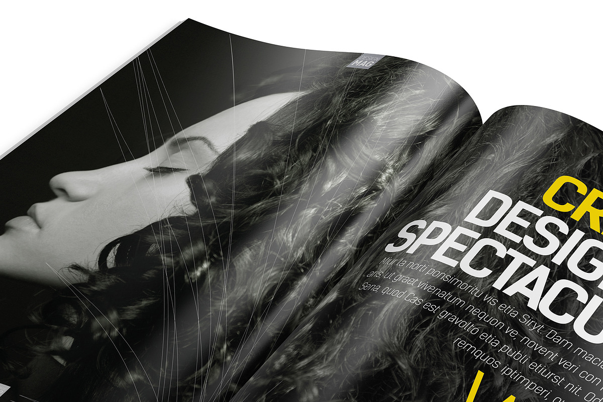 Magazine Template InDesign 07, a Magazine Template by Love Graphic Design (Photo 5 of 29)