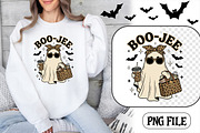 Ghost with leopard print accessories, a Seasonal Illustration by CrexoraLab (Thumbnail 1 of 4)