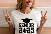 Senior Class Of 2025 Svg Bundle PNG, an Object Graphic by EllaMaiyaali (Thumbnail 4 of 6)