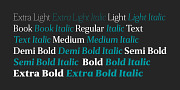 Gazeta, a Serif Font by Vanarchiv (Thumbnail 3 of 7)