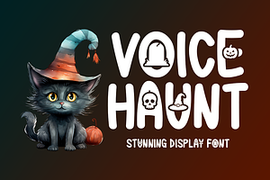 Voice Haunt Typeface