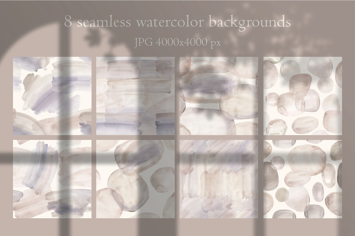 Neutral watercolor, a Texture Graphic by Elona Laff (Photo 4 of 9)