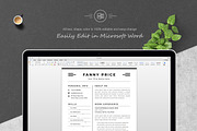 Sleek & Simple CV Layout, a Resume Template by ResumeInventor (Thumbnail 6 of 7)