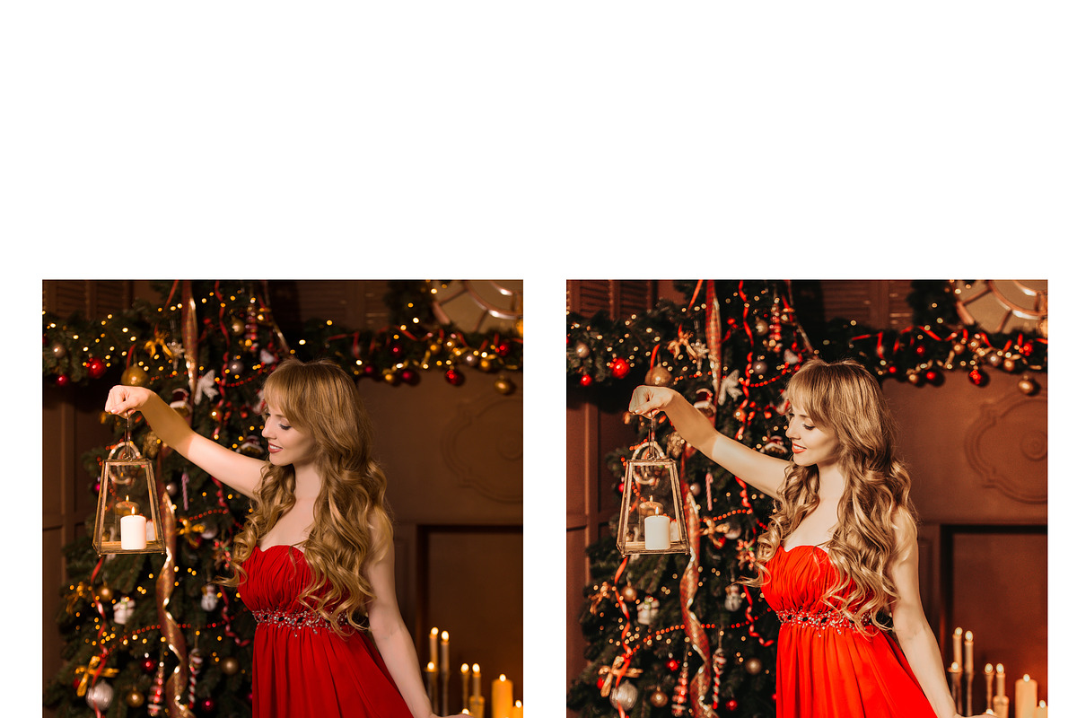 10 Christmas Lightroom Presets, a Preset Add-On by MockTurtleStudio (Photo 8 of 11)