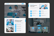 Gohealth - Medical Website Template, an UI Kit Template by Kmg Design (Thumbnail 2 of 3)