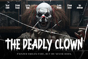 Soulcore Horror Display Font, a Font by Arterfak Project (Thumbnail 5 of 12)