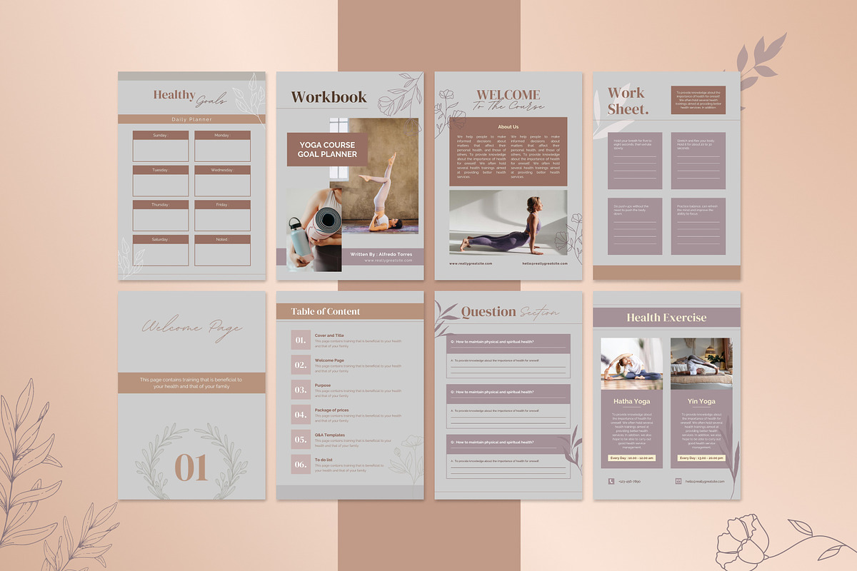 Aesthetic Planner Canva Template, a Social Media Template by Brandearth RRGraph (Photo 7 of 11)