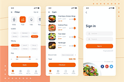 Food Delivery App Template Ui Kit, an App Template by Capi Product (Thumbnail 4 of 6)
