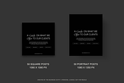 CANVA Minimal VOL 2 Instagram Posts, a Social Media Template by thebusinessoutfit (Thumbnail 7 of 12)