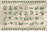 Vintage Fishing Illustration Bundle, a Sport Illustration by Southerntown (Thumbnail 7 of 13)