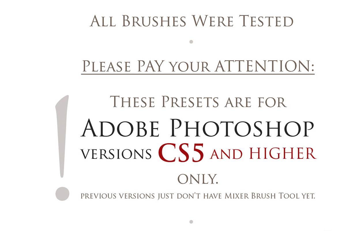 Perfect Oils Part 2: 46+ Mixer Brushes preview 7