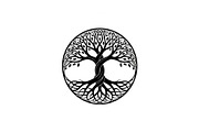 Sacred Tree of Life Vector Bundle, an Illustration by Designs_River (Thumbnail 46 of 51)