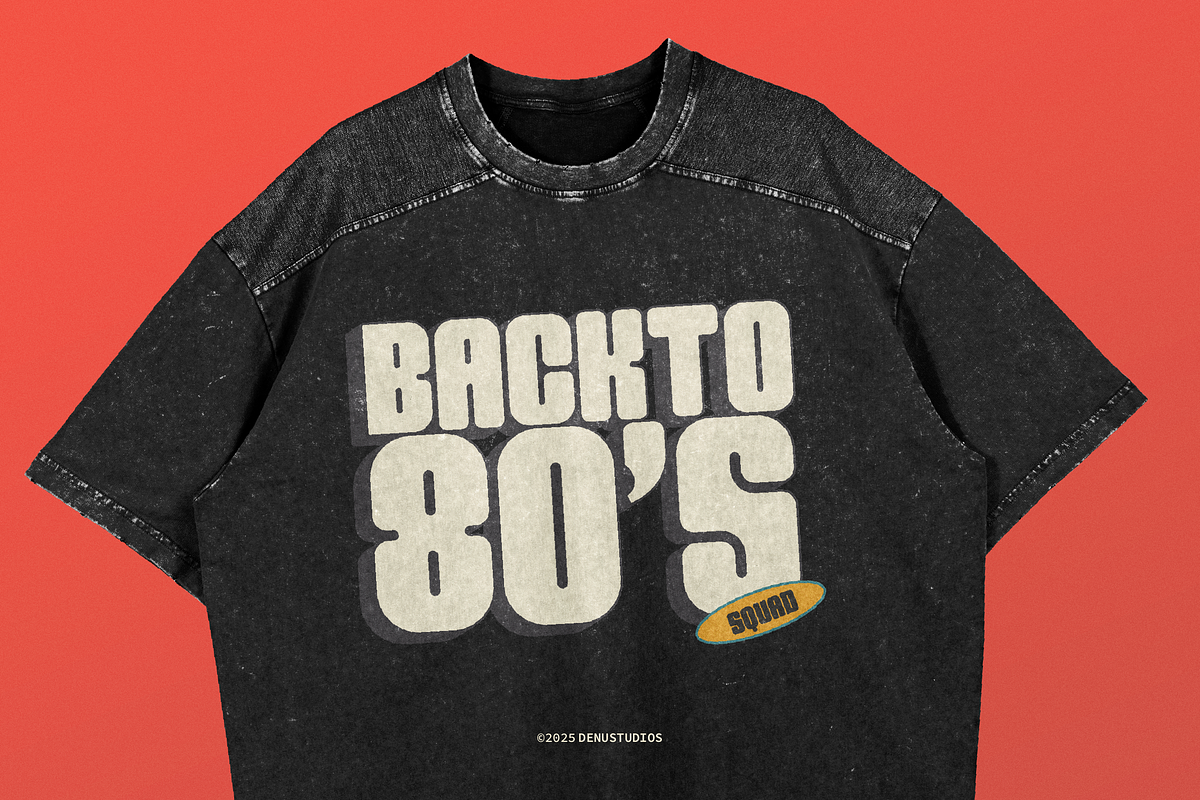 Gulkit Miski | Retro Bold Sans Serif, a Sans Serif Font by Denustudios (Photo 7 of 12)
