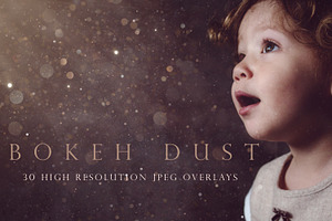 Bokeh Dust Photographic Overlays