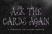 Ask the Cards Again Whimsical Serif, a Serif Font by The October Creative (Thumbnail 1 of 8)