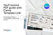 Mexico Canva Boarding Pass Template, a Card Template by Snapybiz (Thumbnail 3 of 8)