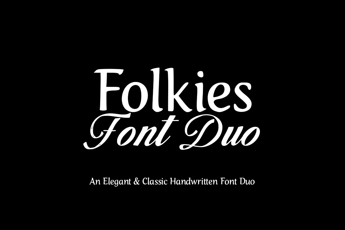 Folkies Font Duo, a Handwritten Font by Struggle Studio (Photo 11 of 11)