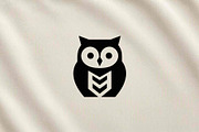 Owl Silhouette Vector Icon, an Animal Illustration by Vectorium Studio (Thumbnail 3 of 4)