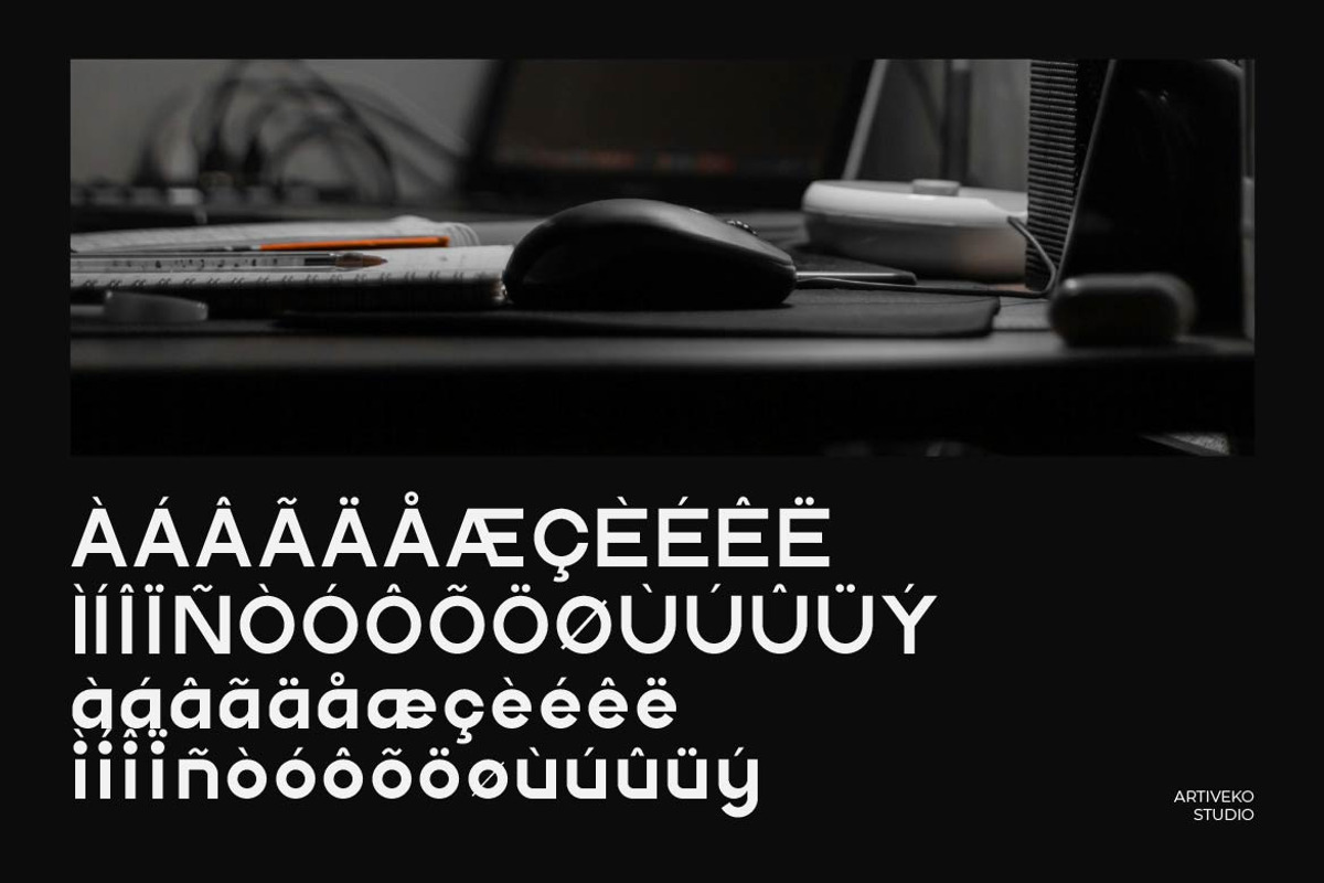 Drigt – Modern Creative Sans Serif, a Sans Serif Font by Artiveko (Photo 3 of 8)