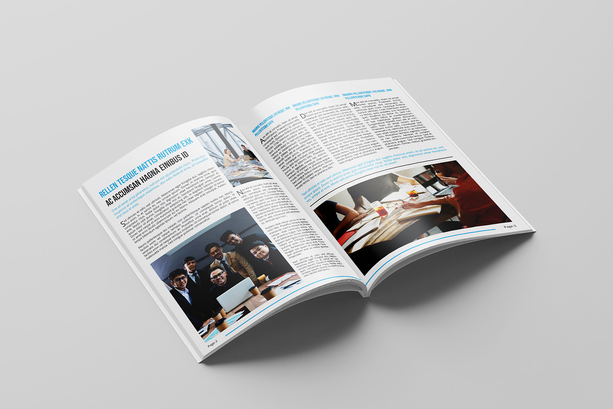 Newsletter Template, a Brochure Template by Template Shop (Photo 3 of 6)