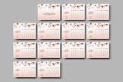 Desk Calendar 2026, a Stationery Template by crazyOWL (Thumbnail 4 of 6)