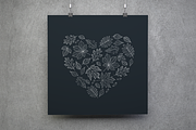 Hand drawn leaves of different trees, a Decorative Illustration by Tkoko vectors & patterns (Thumbnail 14 of 14)