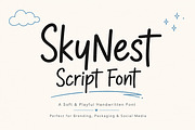 SkyNest Script, a Handwritten Font by Wow Magic (Thumbnail 1 of 3)