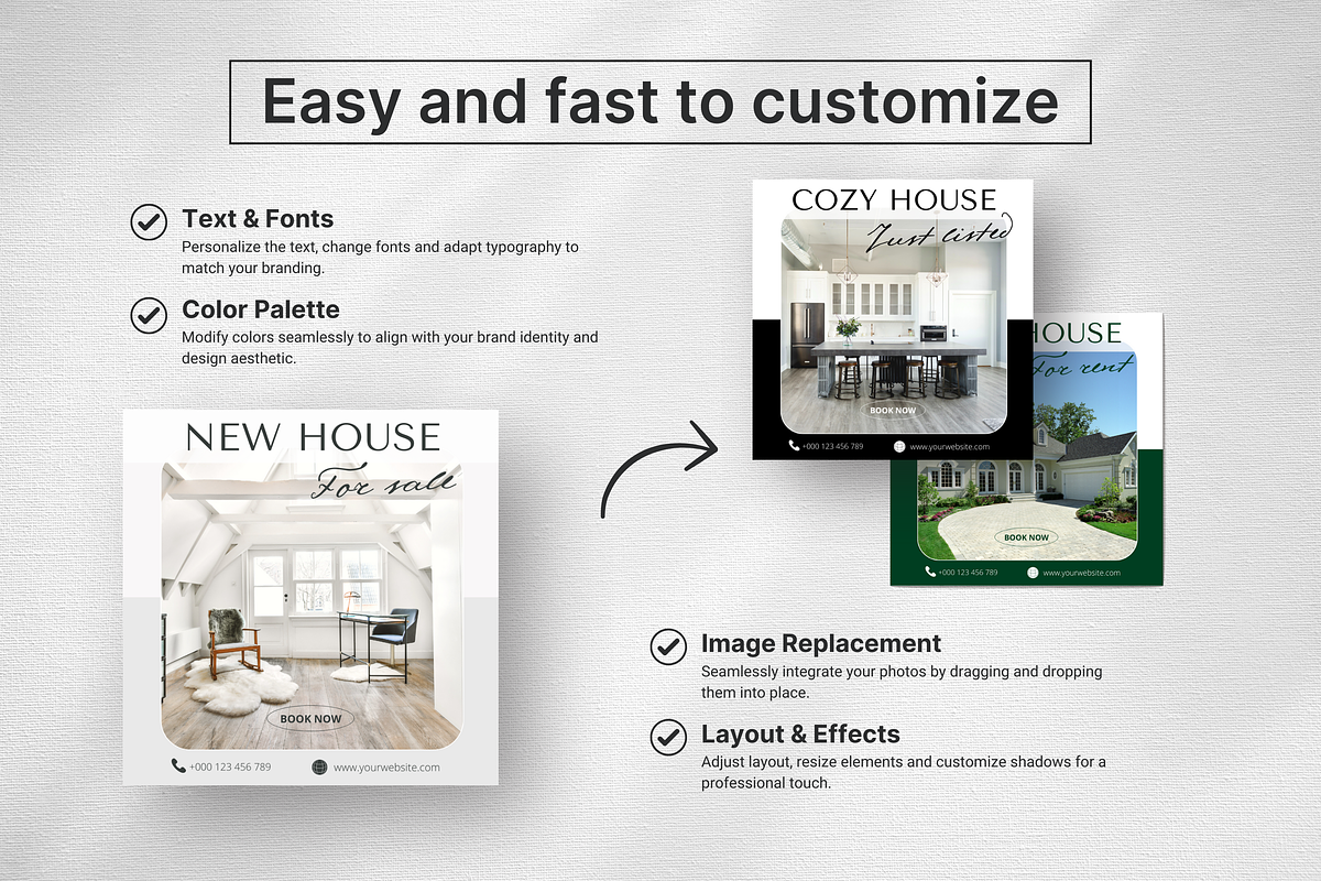 Real Estate Marketing Templates Kit, a Marketing Template by DigiPax (Photo 8 of 10)