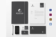 Corporate Identity, a Stationery Template by UX-group (Thumbnail 1 of 8)