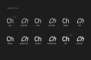Chester Sans - Type Family, a Sans Serif Font by BorisG (Thumbnail 2 of 13)