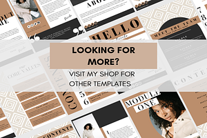 100 Neutral Ebook Template Canva