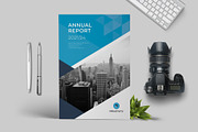 Annual Report 16 Pages, a Brochure Template by Brochure-Market (Thumbnail 1 of 10)