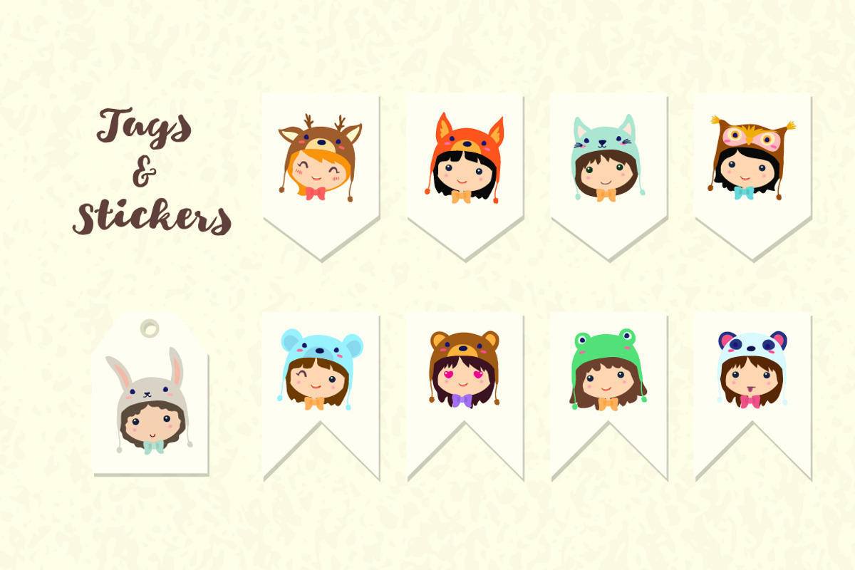 The cute critter girls, a Background Graphic by Lunoceros (Photo 5 of 7)