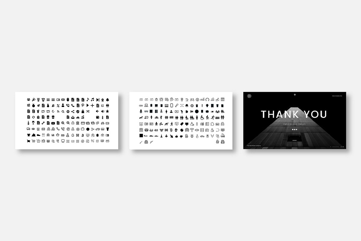 Roobe  – Business PowerPoint Templat, a Presentation Template by Dens Creative Studio (Photo 6 of 6)