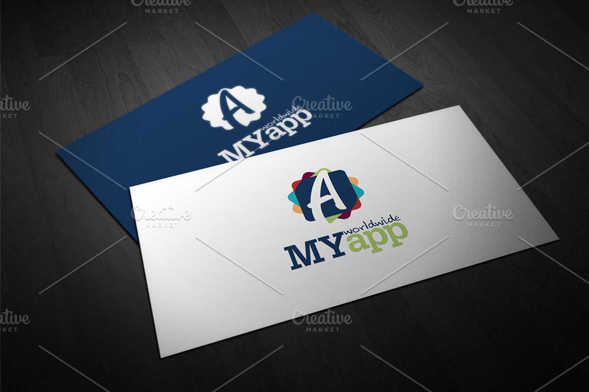myapp Logo Template, a Branding & Logo Template by SymonDesign (Photo 1 of 4)