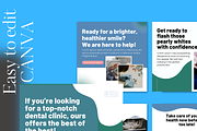 DENTAL SOCIAL MEDIA TEMPLATE, a Social Media Template by Local Marketing Templates (Thumbnail 4 of 9)
