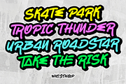 Whest Hoop - Graffiti Font, a Handwritten Font by Pekotype (Thumbnail 9 of 15)