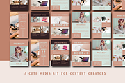 MEDIA KIT CANVA TEMPLATE, a Marketing Template by The Little Lily Studio (Thumbnail 4 of 5)