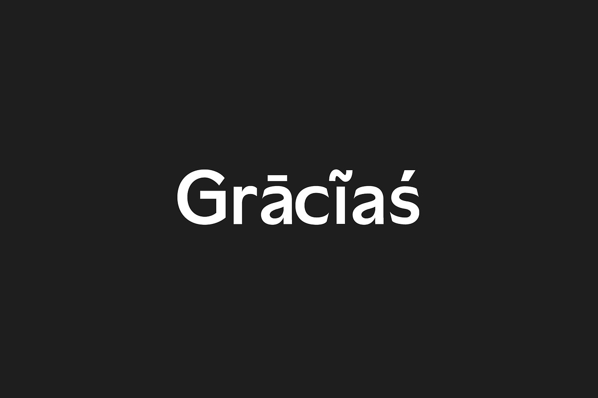 Daecca Sans Serif Font Family, a Sans Serif Font by Creativetacos (Photo 9 of 13)
