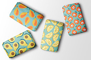Modern Fruit Seamless Pattern Bundle, a Pattern Graphic by C Design Studio (Thumbnail 2 of 24)