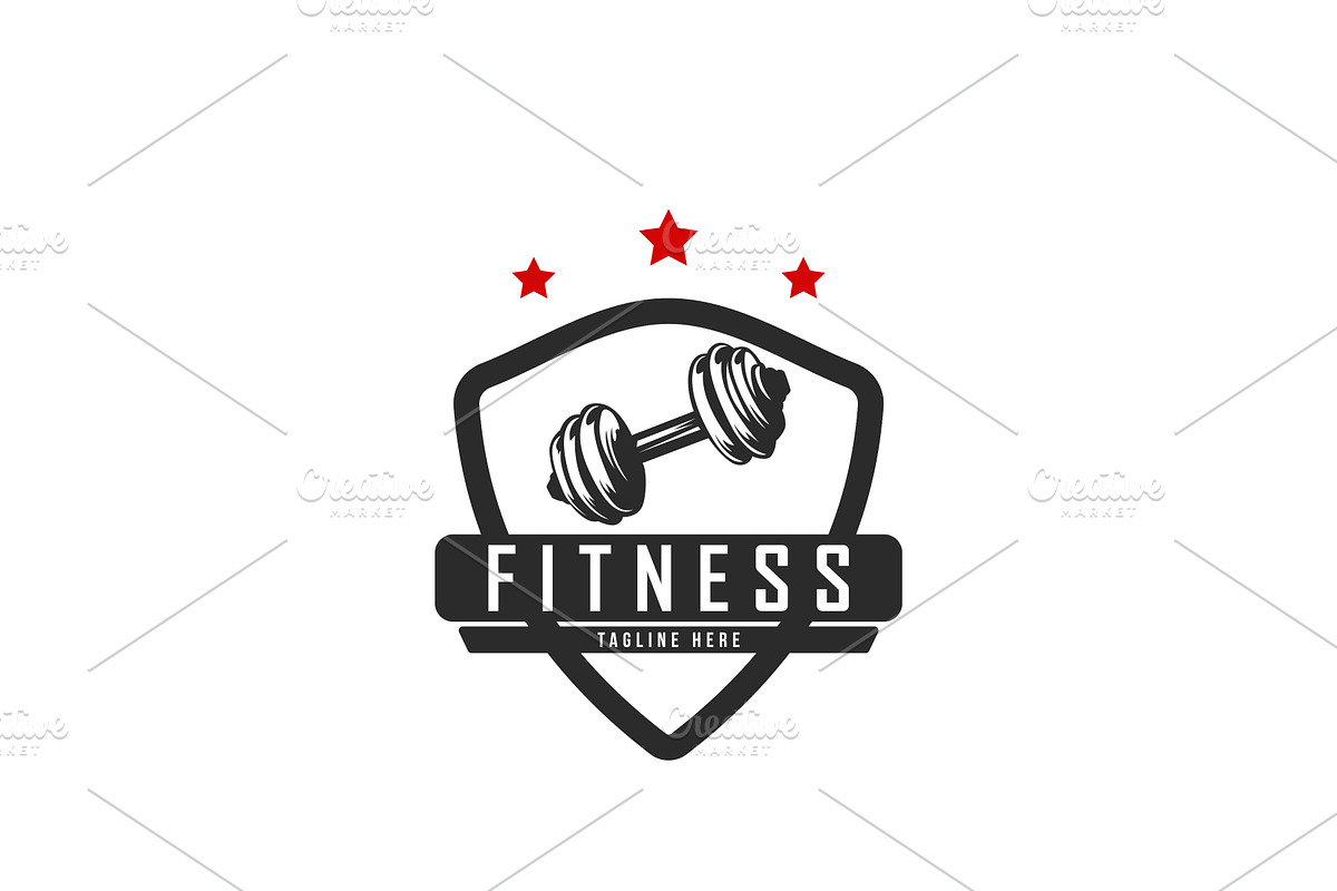 Fitness Gym Club Logo Design