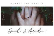 Hamilton // Classy Calligraphy Font, a Script Font by Pen Culture (Thumbnail 5 of 12)