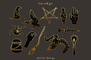 Mystique clipart, Witch and Wizard, an Education Illustration by NNclipart (Thumbnail 2 of 3)