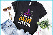I'm The Cool Aunt Witch Halloween, an Object Graphic by Creativeusart (Thumbnail 1 of 4)