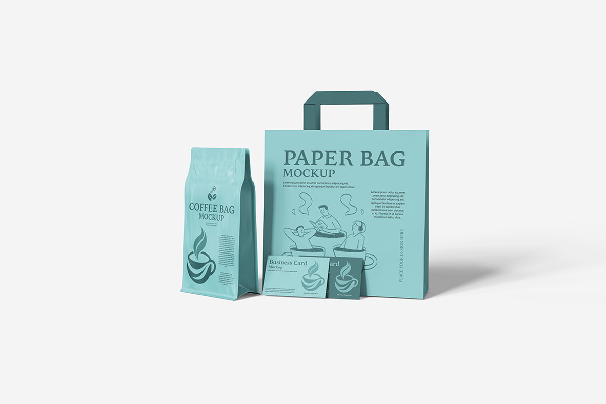 Coffee Branding Mockup, a Product Mockup by Indah (Photo 2 of 6)